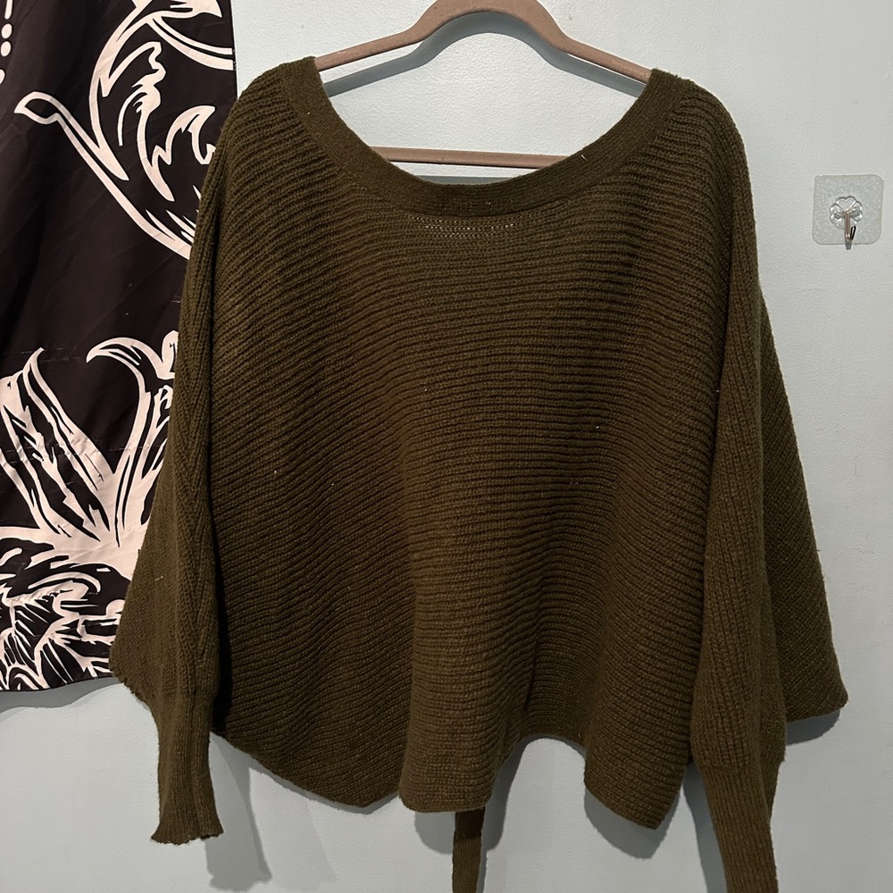 Olive Green Women's Sweater